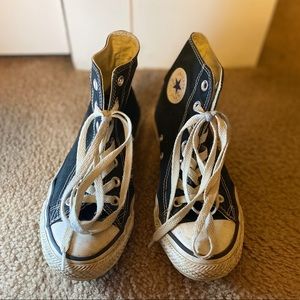 Black Hightop Converse